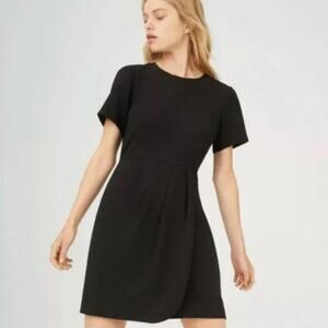 Club Monaco Lynndalyn Dress in Noir Black - Tulip Skirt Mini Dress, Size 2